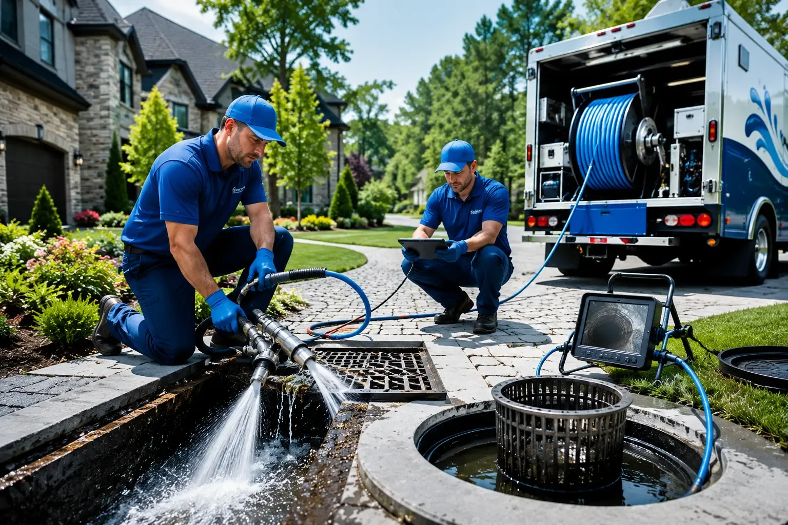 Local outdoor drain cleaning professionals in Greenville, IA